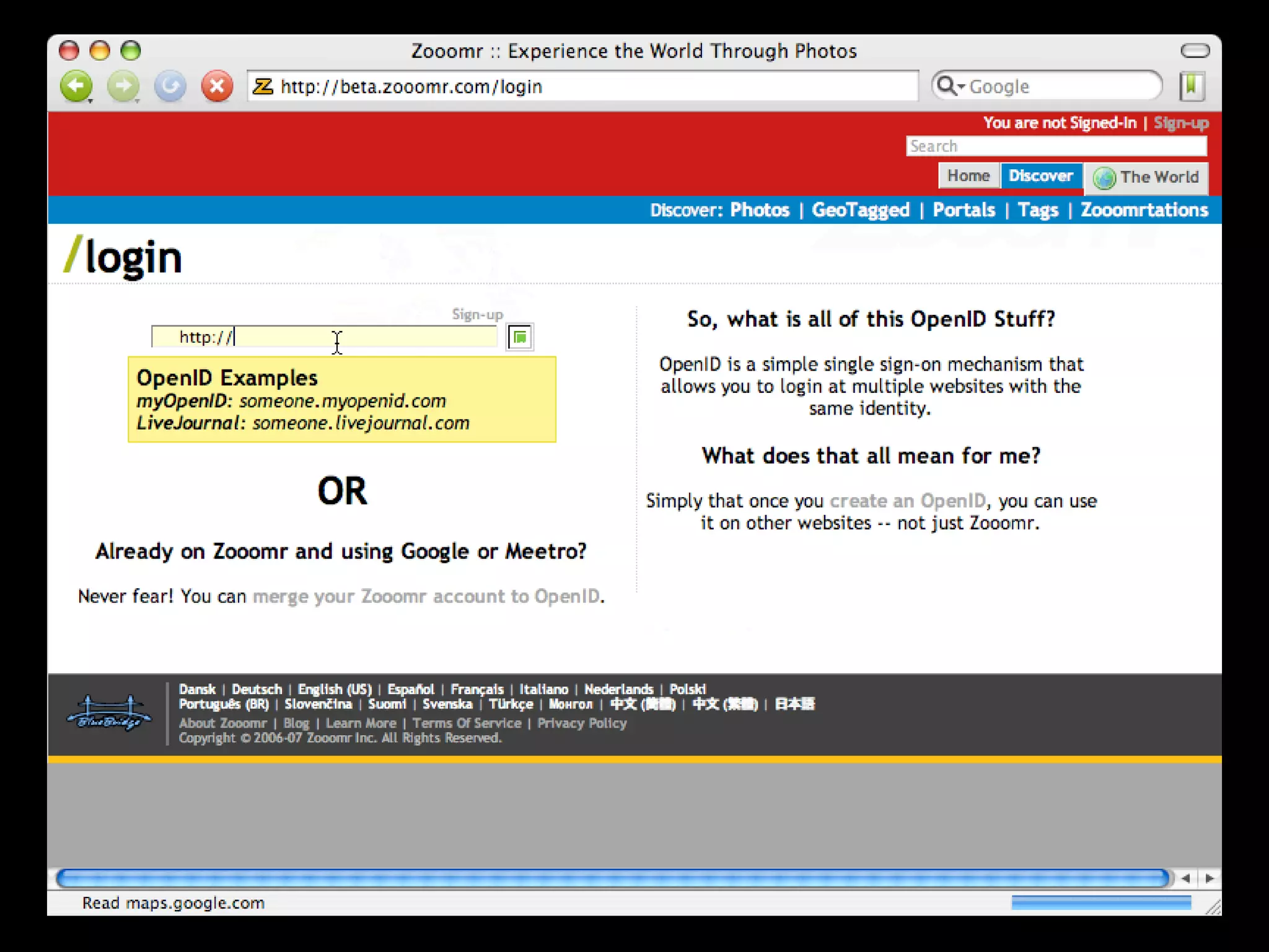 The Implications of OpenID