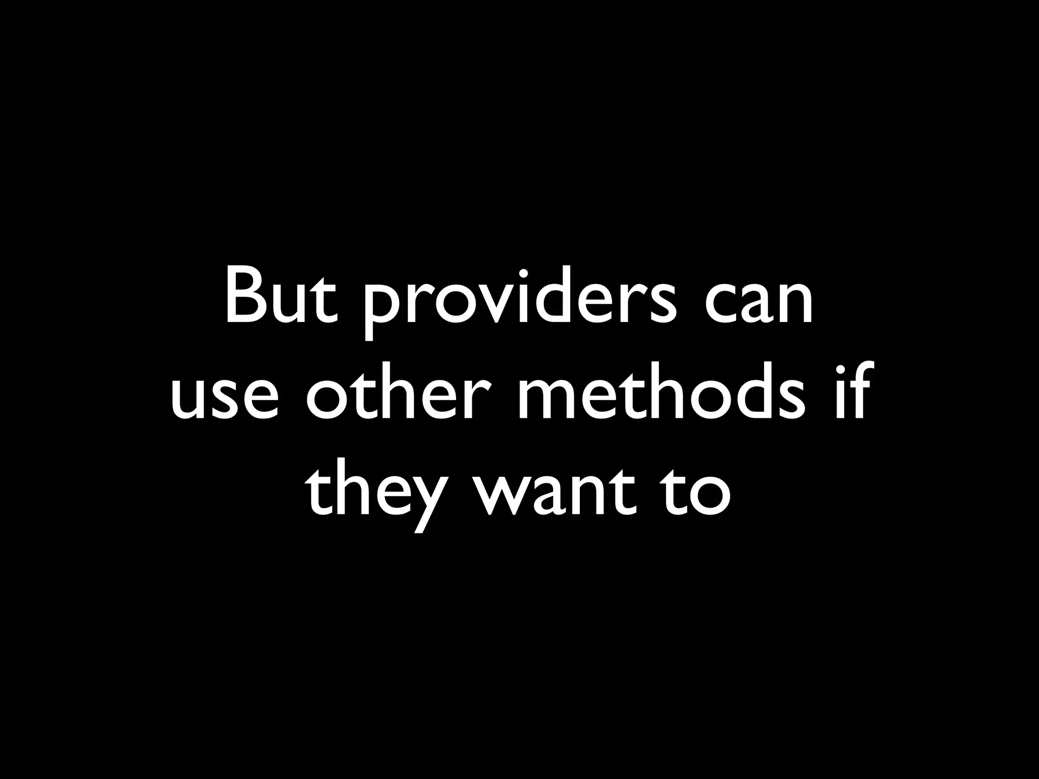 The Implications of OpenID