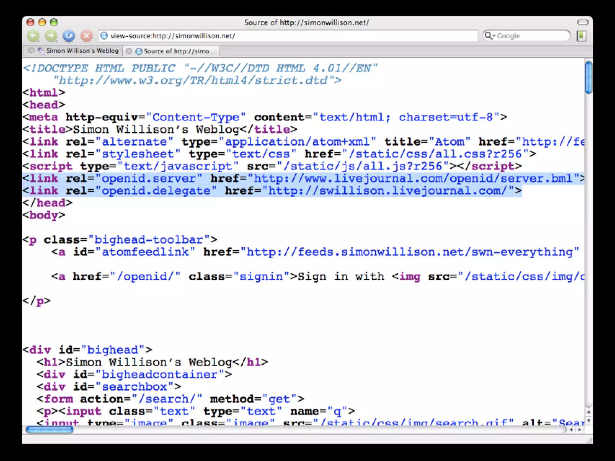 The Implications of OpenID