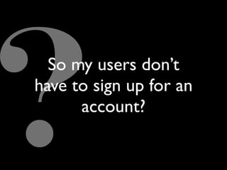 The Implications of OpenID