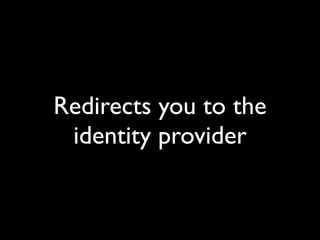 The Implications of OpenID