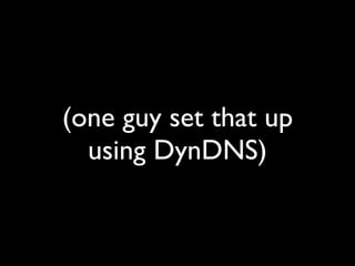 The Implications of OpenID
