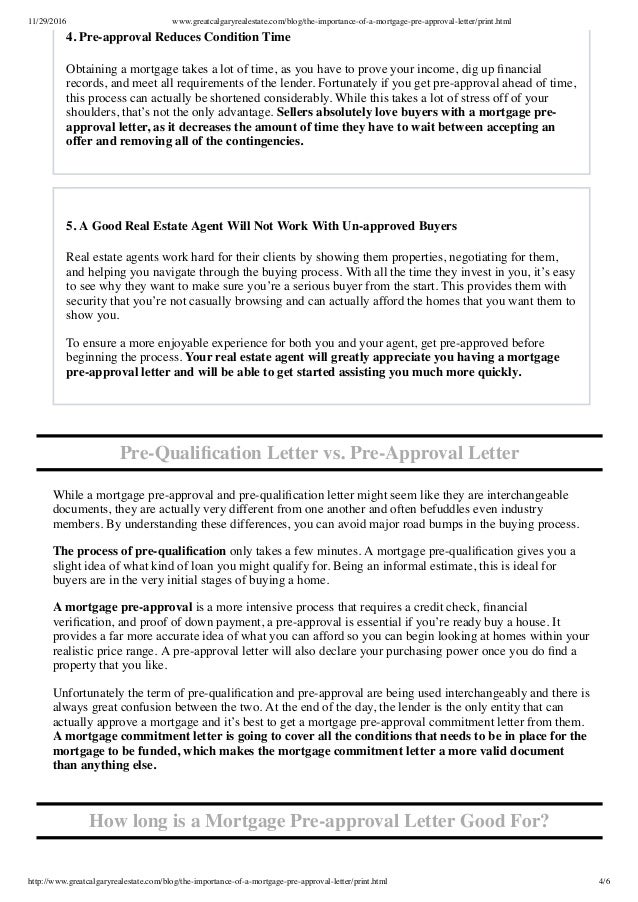 benefits of a mortgage pre approval letter mortgage prequalification letter
