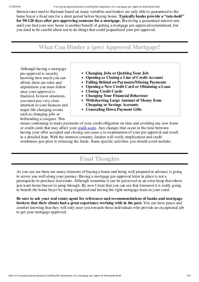 benefits of a mortgage pre approval letter mortgage prequalification letter