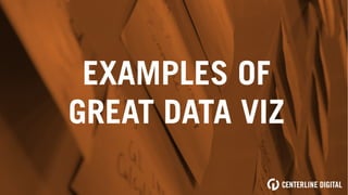 EXAMPLES OF
GREAT DATA VIZ
 