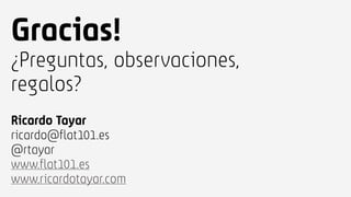 Ricardo Tayar: Analítica Digital + UX en The Inbounder World Tour Madrid.