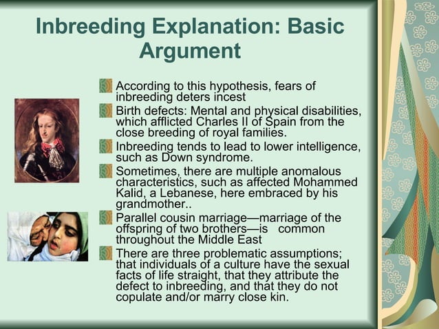 The Incest Tabu As A Universal Trait PPT the-incest-tabu-as-a-universal-trait-ppt