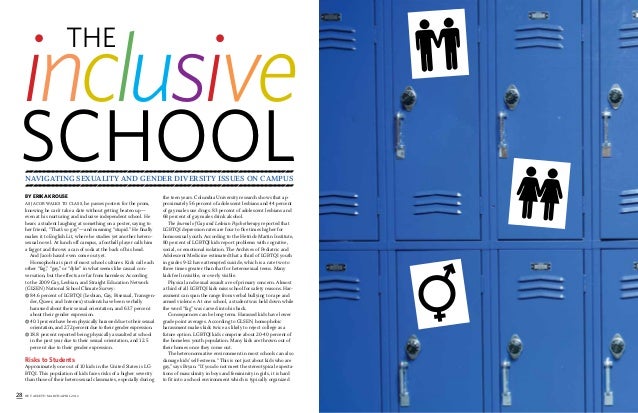 The Inclusive School Navigating Sexuality And Gender