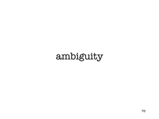 ambiguity 