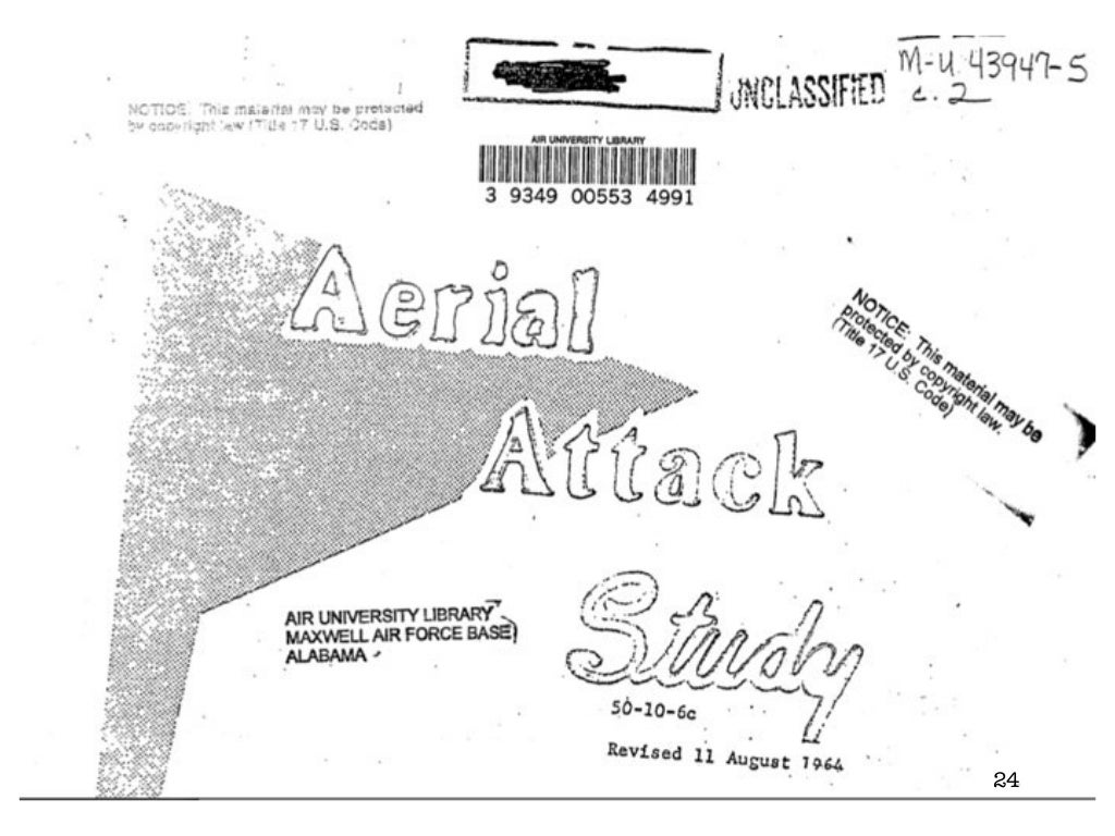 Aerial Attack Study