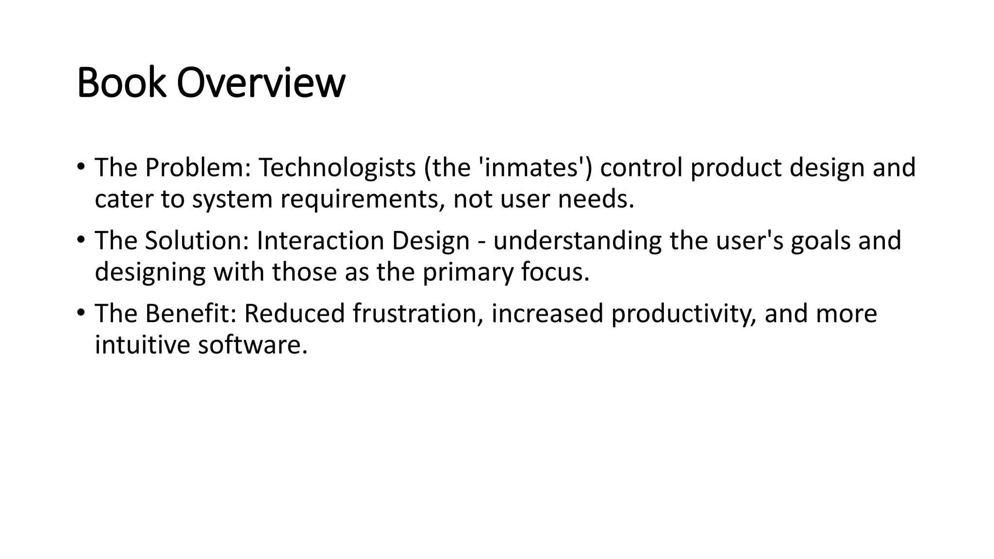 The Inmates Are Running The Asylum book summary pptx the-inmates-are-running-the-asylum-book-summary-pptx
