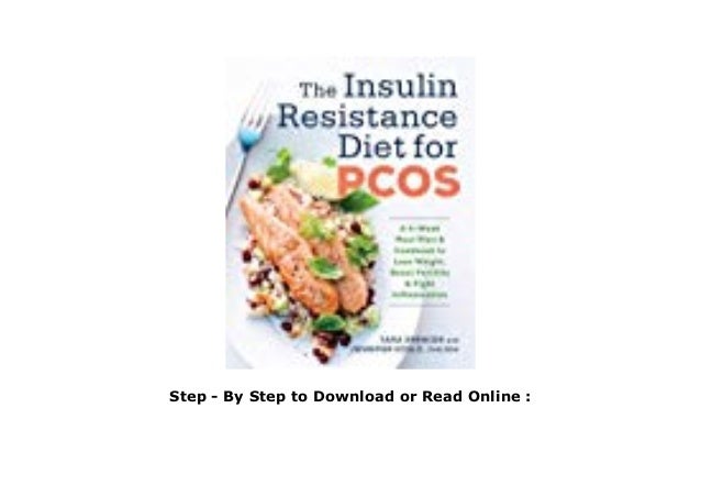 Ebook The Insulin Resistance Diet For Pcos A 4 Week Meal Plan And