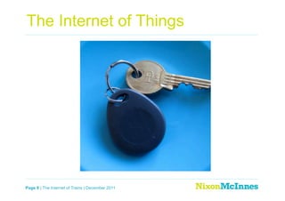 The Internet of Things




Page 9 | The Internet of Trains | December 2011
 