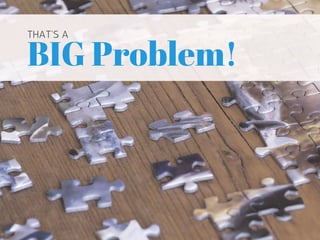 BIG Problem! THAT'S A 
 