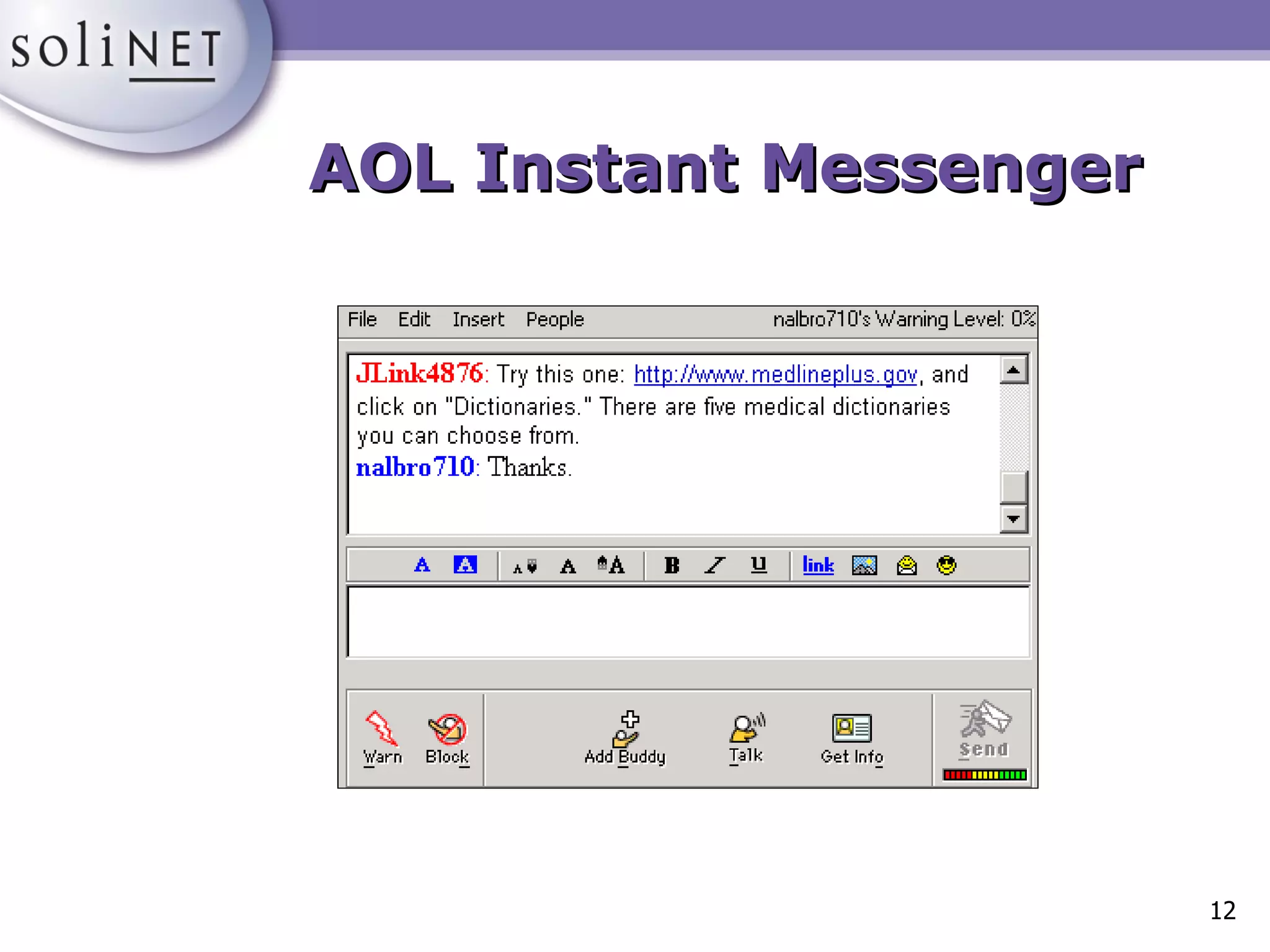 AOL Instant Messenger 