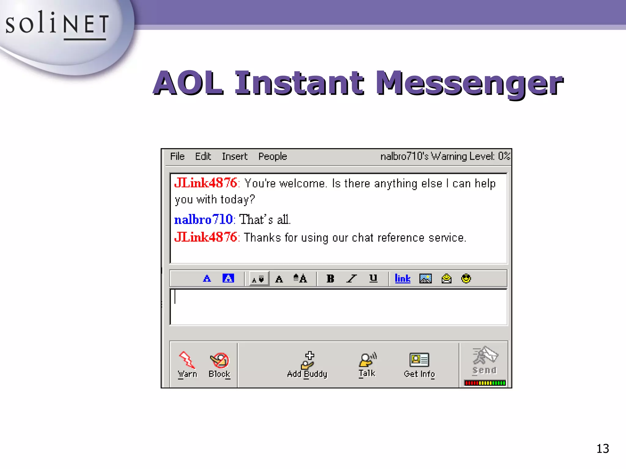 AOL Instant Messenger 