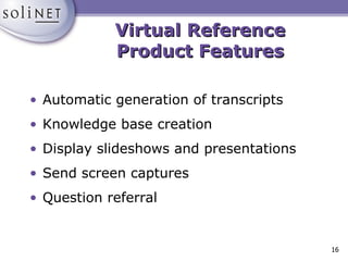 Virtual Reference The Invisible Reference Desk | PPT