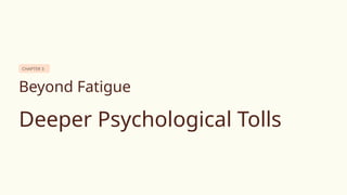 The Invisible Weight: Psychological Fatigue from Digital Social ...