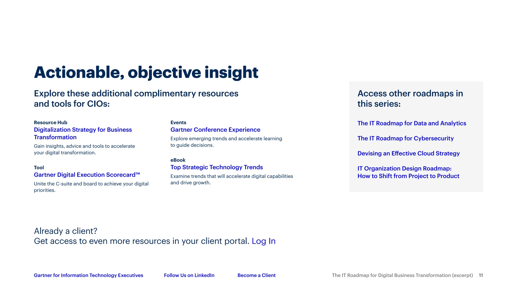 theitroadmapfordigitalbusinesstransformation Gartner.pdf Free