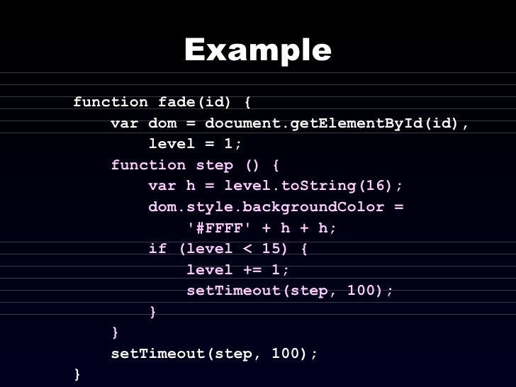 The Java Script Programming Language