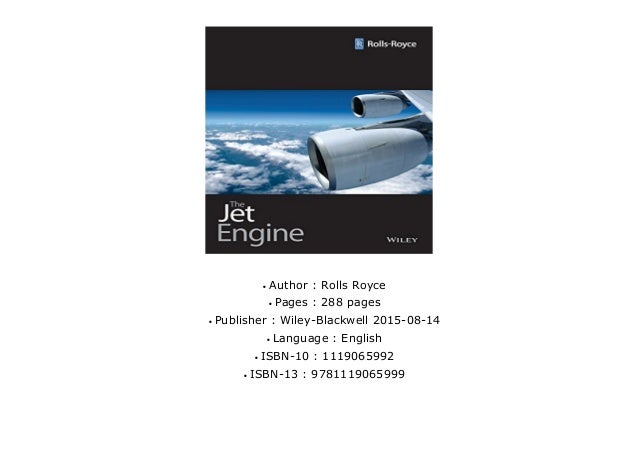 Books The Jet Engine By Rolls Royce Unlimited