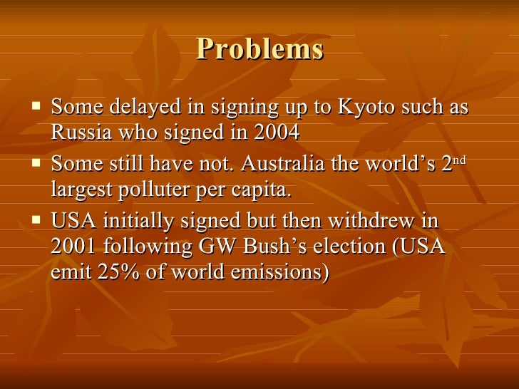 The Kyoto Protocol