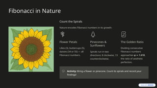 Architect Math Patterns Exploring Mathematical Patterns: From Sequences to Fibonacci in Nature ...
