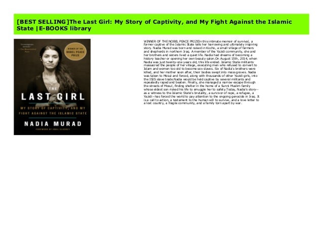 Best Selling The Last Girl My Story Of Captivity And My Fight Agai Best Selling The Last Girl My Story Of Captivity And My Fight Agai