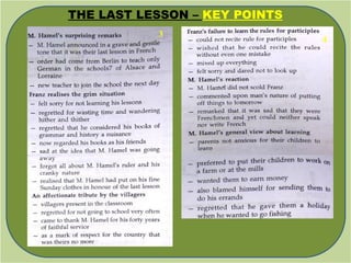The-Last-Lesson.pptx class 12 NCERT lesson | PPTX
