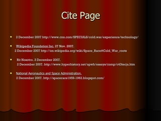 wikipedia the cold war cnn