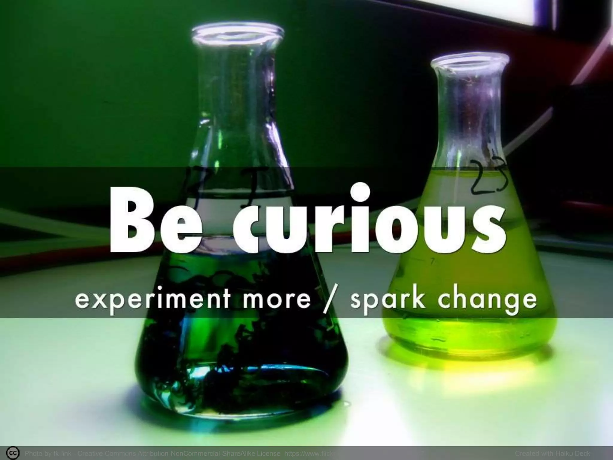 Photo by tk-link - Creative Commons Attribution-NonCommercial-ShareAlike License https://www.flickr.com/photos/10862752@N07 Created with Haiku Deck
 