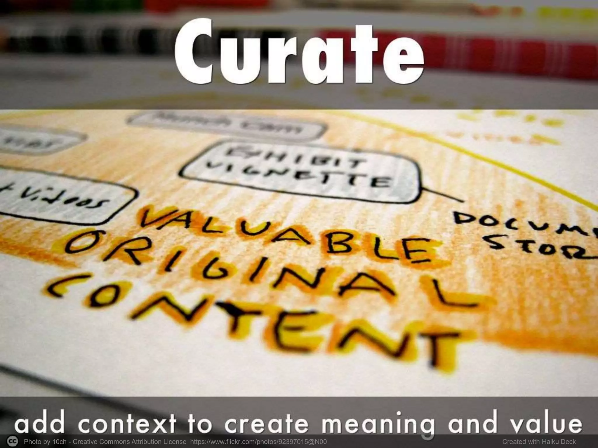 Photo by 10ch - Creative Commons Attribution License https://www.flickr.com/photos/92397015@N00 Created with Haiku Deck
 