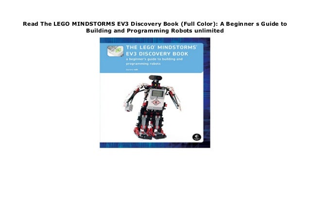 lego mindstorms discovery book