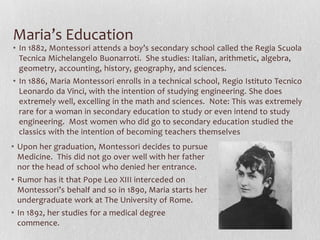 Biography of Maria Montessori  Association Montessori Internationale
