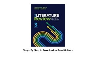 literature review six steps to success