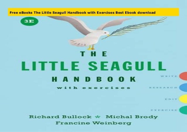 Free Ebooks The Little Seagull Handbook With Exercises Best Ebook Dow