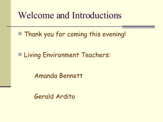 The Living Environment Regents | PPT | Educational Assessment | Education