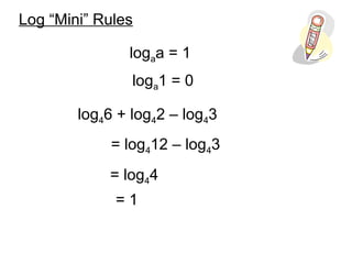 Log44 The log rules | PPT