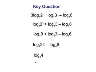 Log44 The log rules | PPT