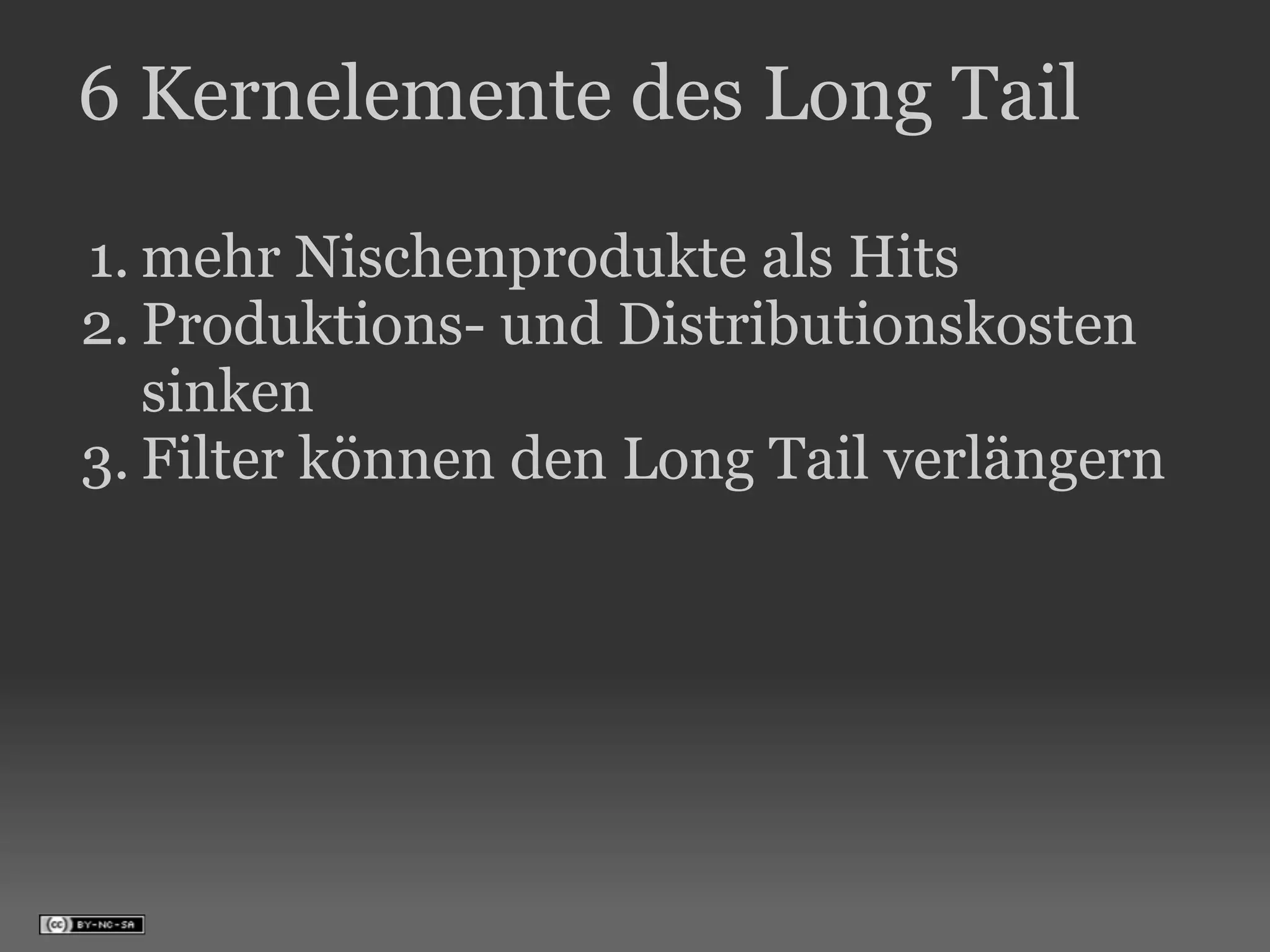 The Long Tail