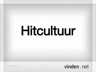 Hitcultuur 