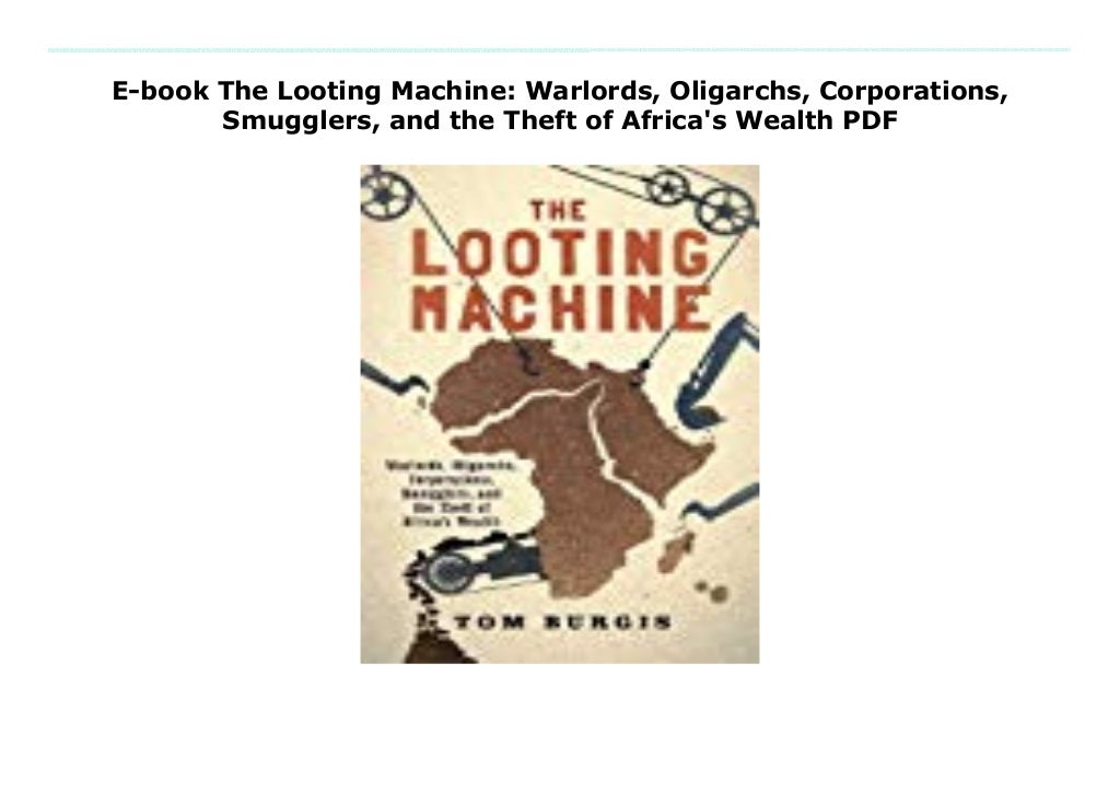 the looting machine book