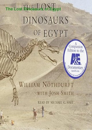 The Lost Dinosaurs of Egypt
 