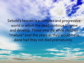 The Lovely Bones Quotes The Lovely Bones