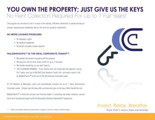 The Madison -- Orlando, Florida  -- Real Estate Investment Marketing