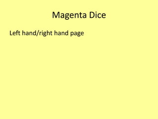 Magenta Principles Examples The magenta-principles v2 | PPTX