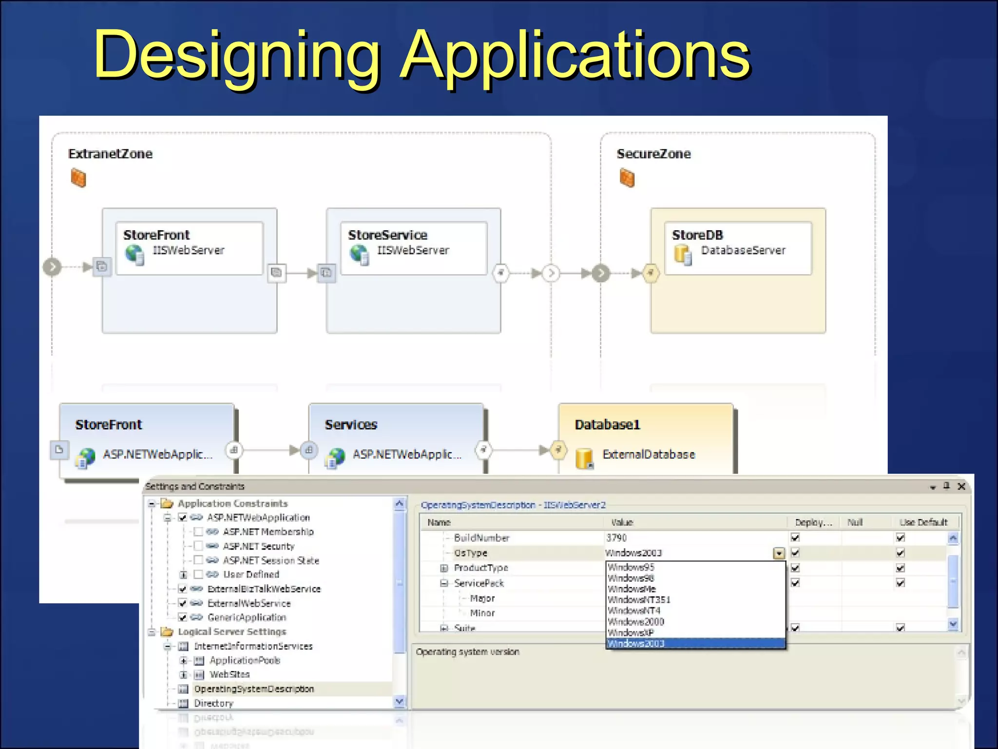 Designing Applications 