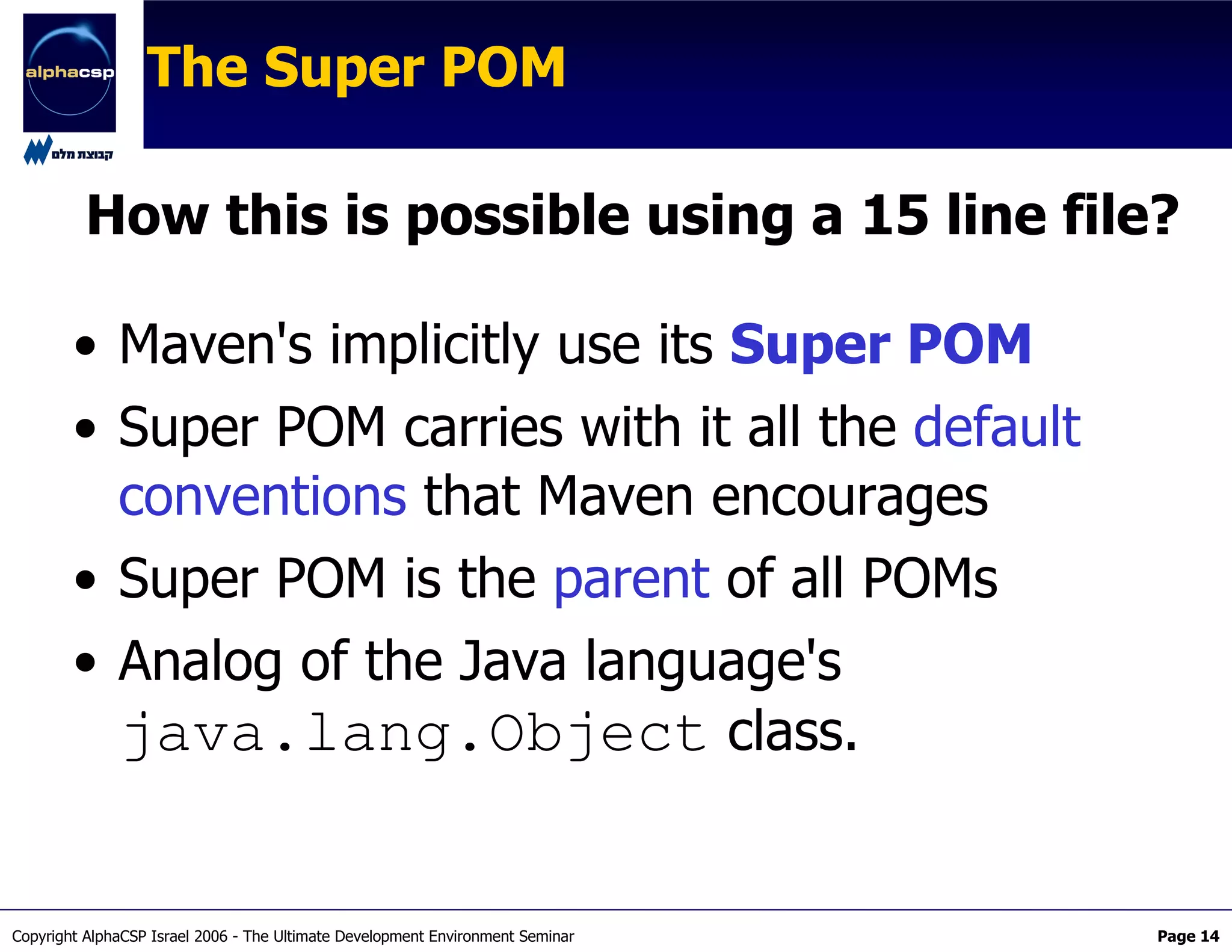 The Maven2 Revolution