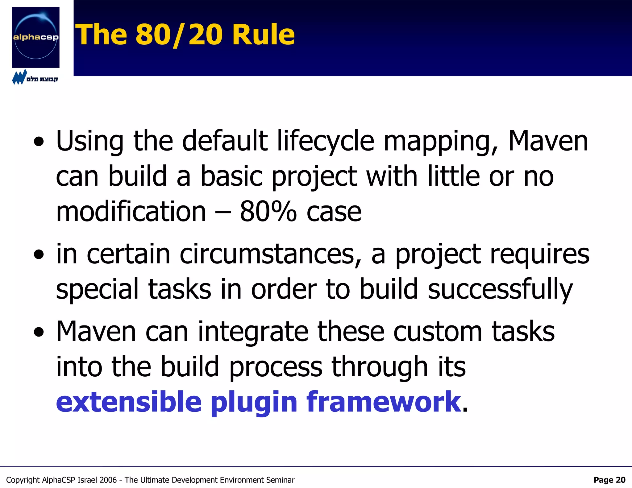 The Maven2 Revolution