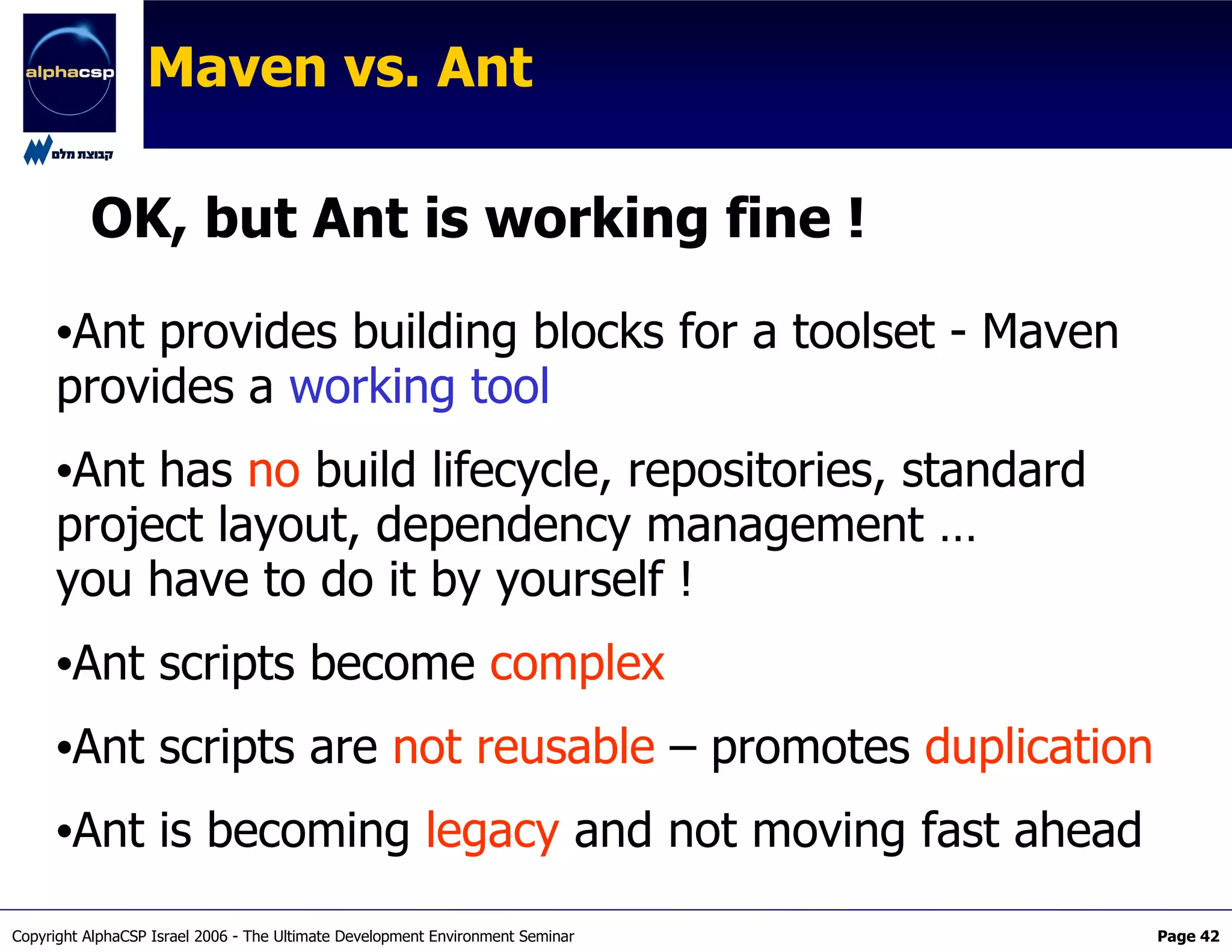 The Maven2 Revolution